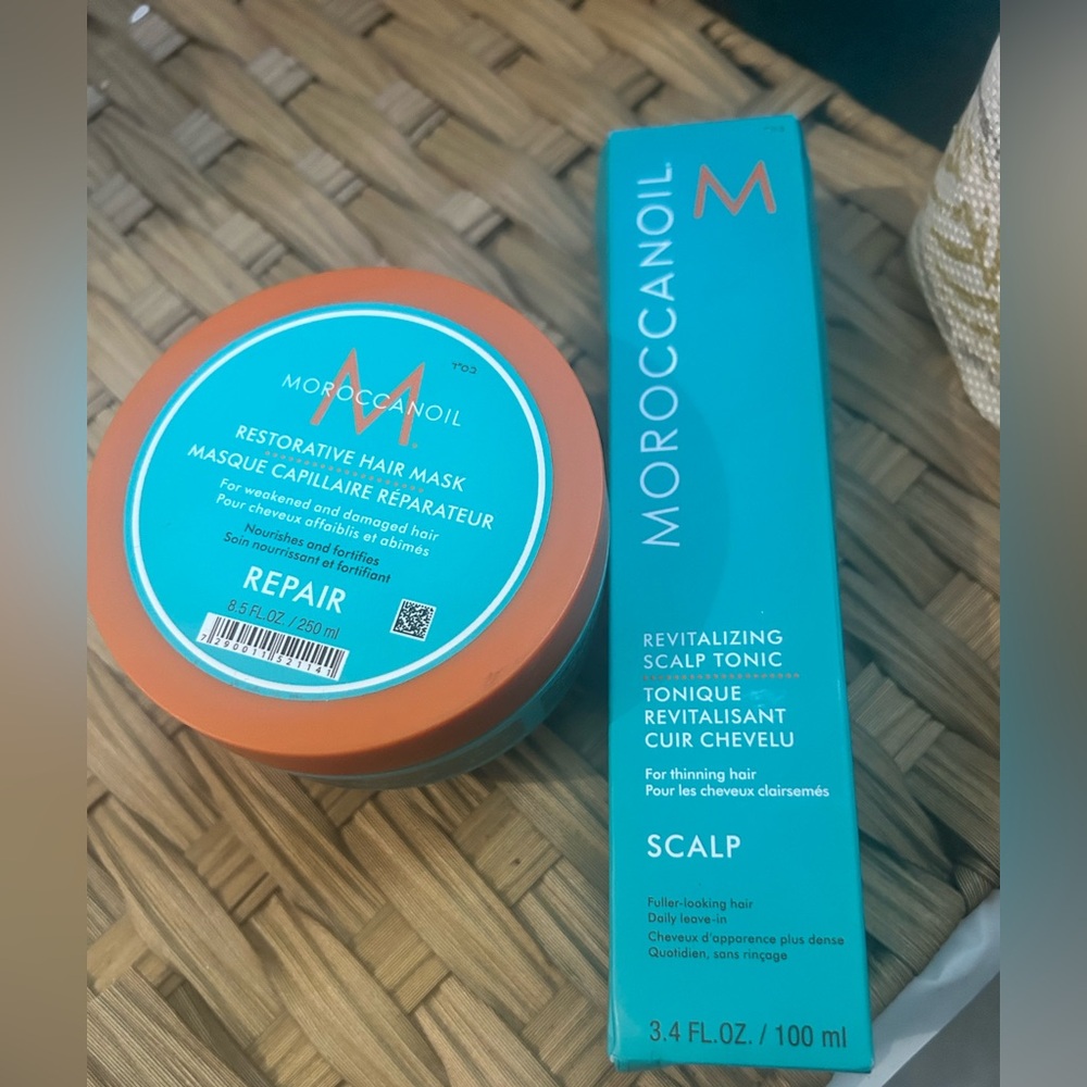 Moroccanoil Repair and Scalp Set - Blue and Orange